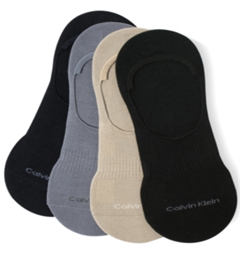 Meias Calvin Klein Tech Cool No Show Masculinas Pretas Tamanho 10-13