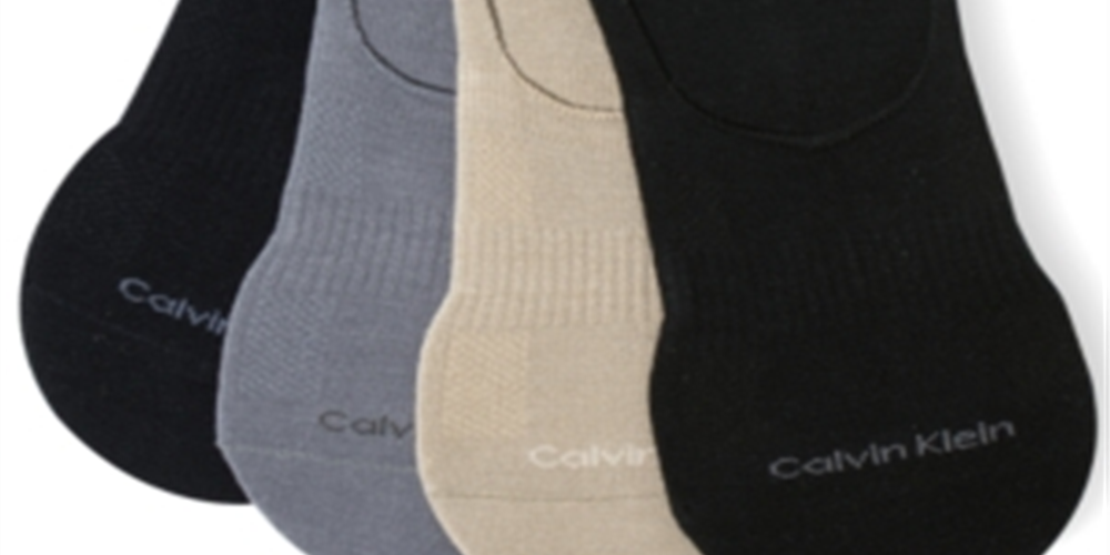 Meias Calvin Klein Tech Cool No Show Masculinas Pretas Tamanho 10-13