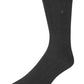 Meias masculinas caneladas Cole Haan pretas tamanho 7-12