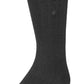 Meias masculinas caneladas Cole Haan pretas tamanho 7-12