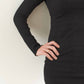 Project Social T - Go Off Mock Neck Rib Dress