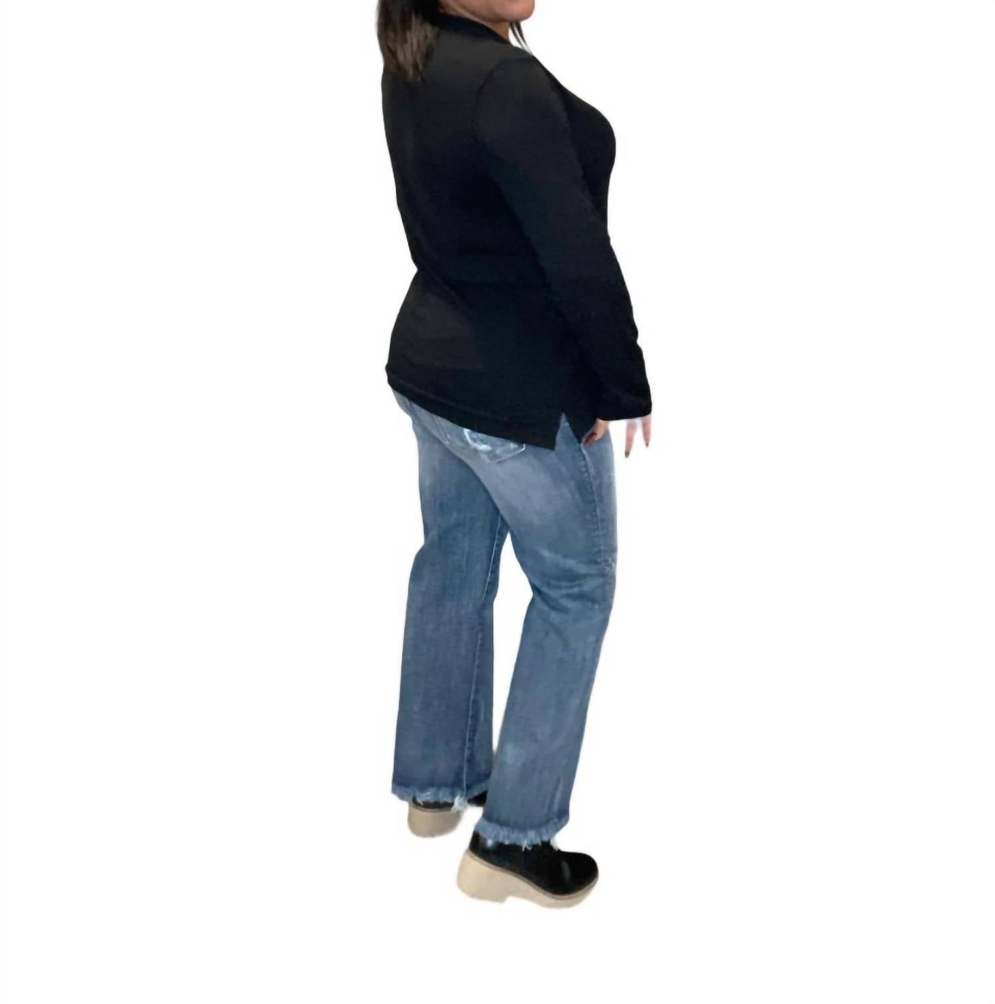 Risen - High Rise Straight Leg Jeans