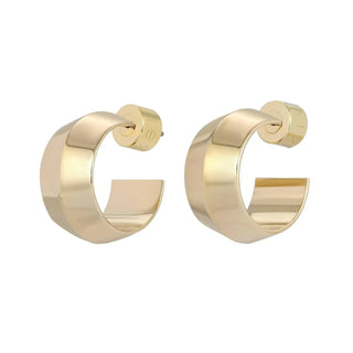 Eklexic - Brincos Huggie Hoops de pico largo