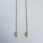 Astor & Orion - Women's Heart Threaders Earrings