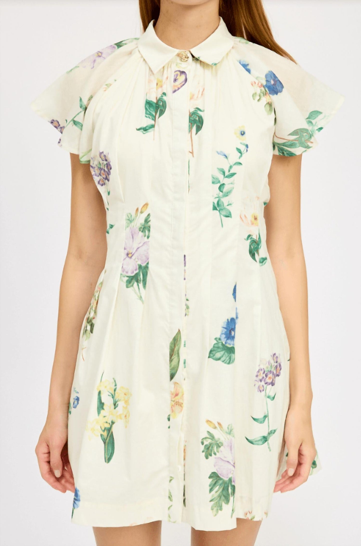 En Saison - Ashley Mini Shirt Dress
