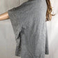 Calvin Klein - Women's Suede Hem Front Pocket Top