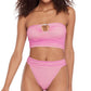 Steve Madden - Keyhole Tube Bikini Top