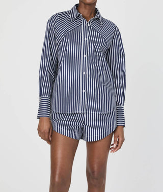 French Connection - Blusa de algodão Alexis