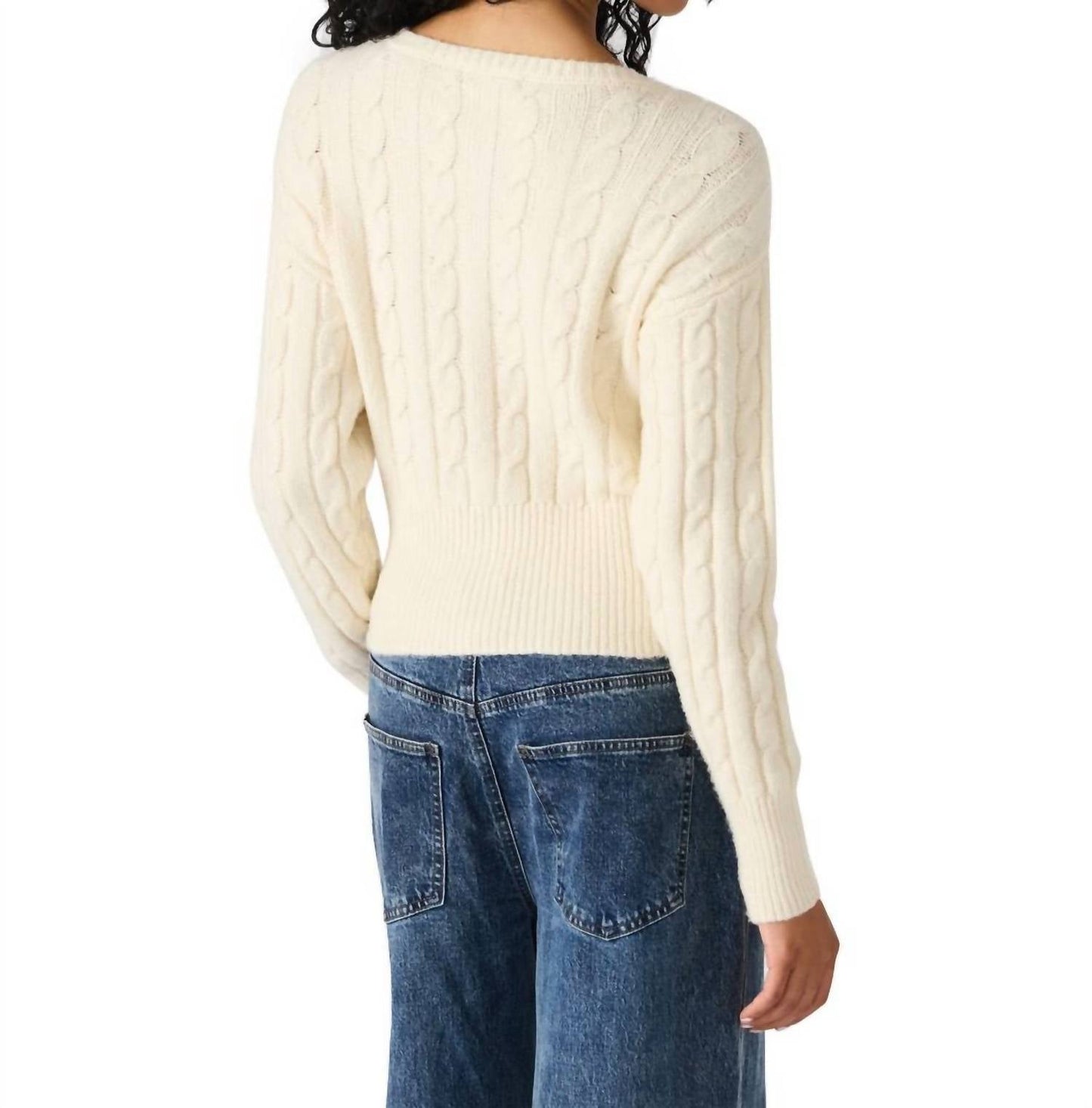 Steve Madden - Saidee Cable Ribbon Cardigan