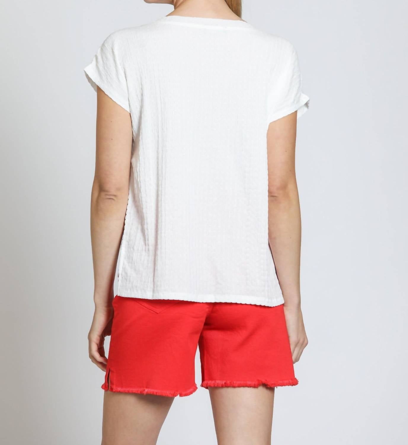 Apny - Pocket Crinkle Tee