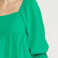 Entro - Square Neck Babydoll Top