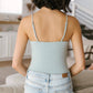 White Birch - Better Or Best Seafoam Tank Bodysuit