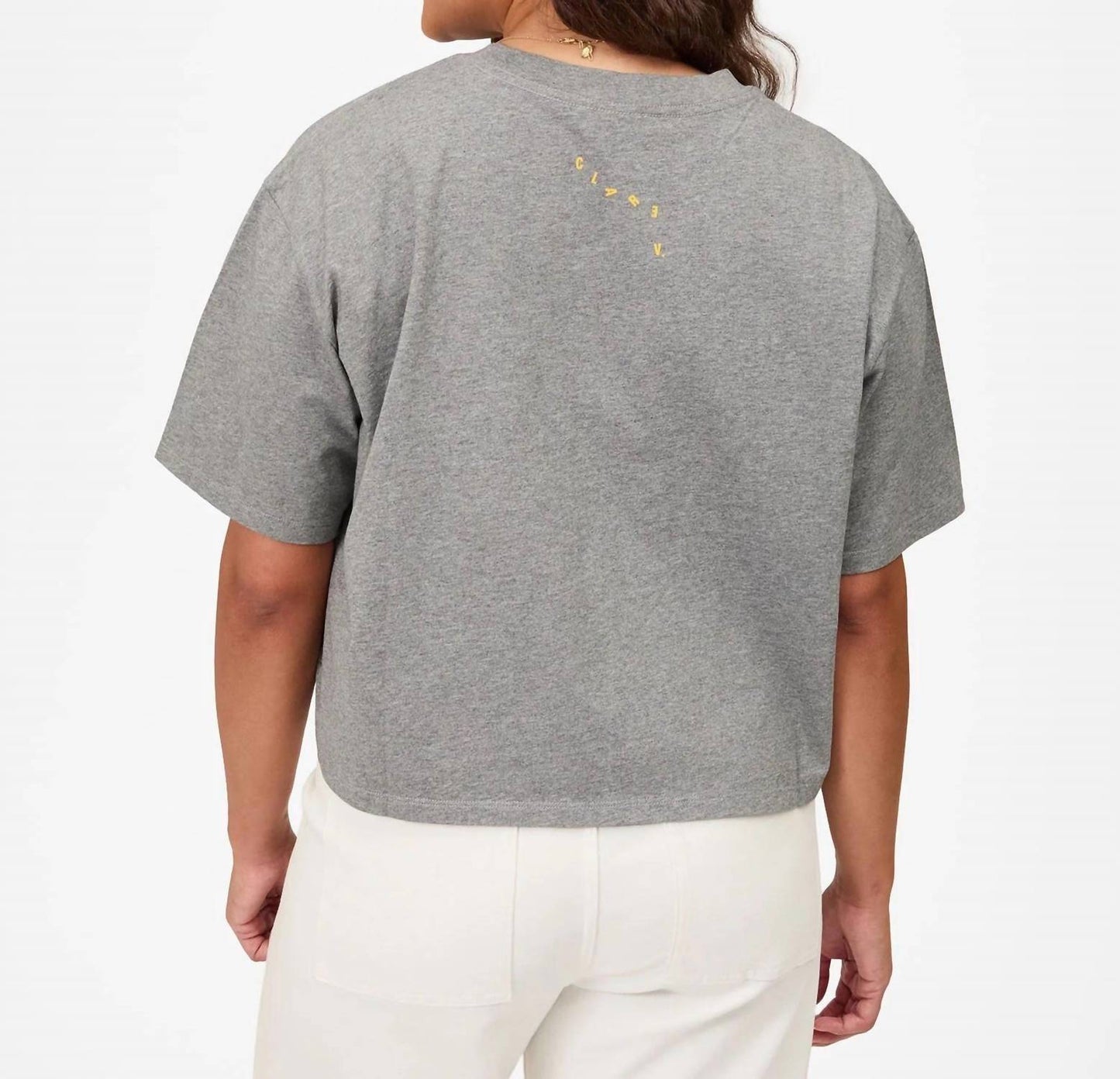 Clare V. - Short Sleeve Tee With Oui