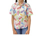 Coradorables - Boys Rainbow Pineapples Short Sleeve "kalani" Aloha Shirt