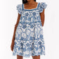 Allison New York - Faye Flutter Sleeve Mini Dress
