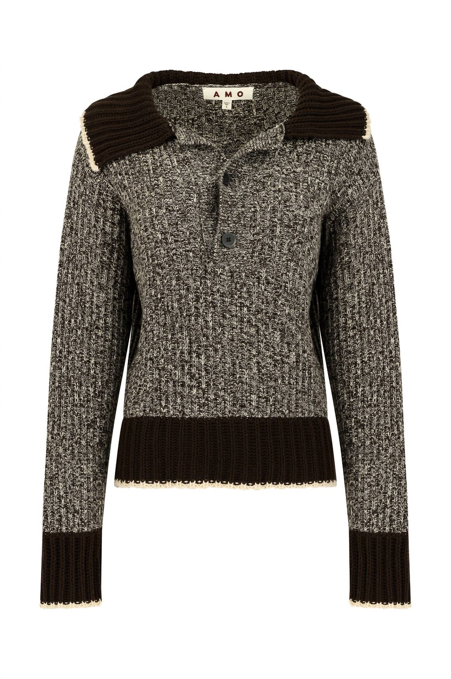 Amo - Bobbie Button-front Sweater