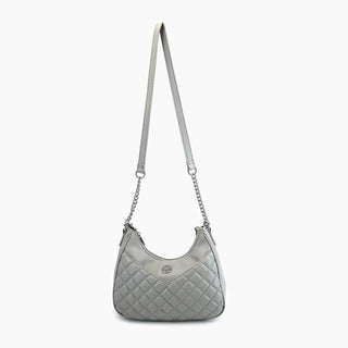 Like Dreams - Bolsa de ombro feminina Auburn Y2k vegana dupla acolchoada