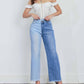 Vibrant M.I.U - Two Faces Wide Leg Jeans