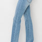 Risen - High Rise Patch Pocket Bootcut Jeans