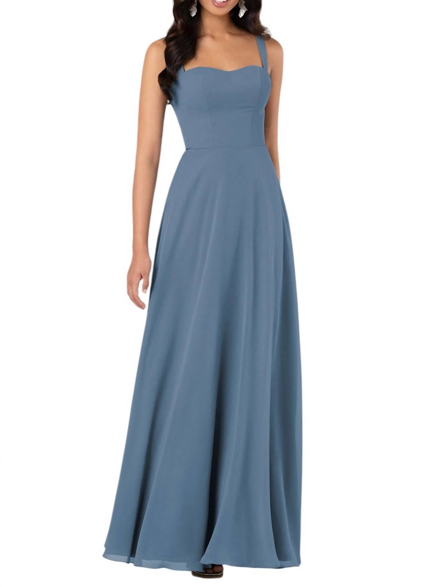 Sorella Vita - Chiffon Bridesmaid Dress with Sweetheart Neckline