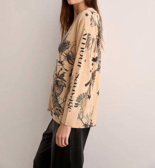 Las Sureñas - Toile De Jouy Cardigan