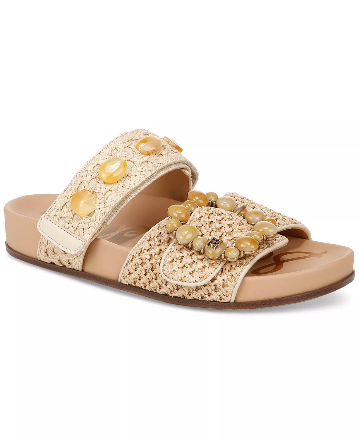 Sam Edelman - Women's Regan Beaded Slide Sandals