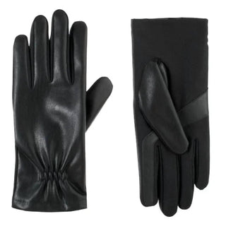 Isotoner - Women's Faux Stretch Leather Gloves