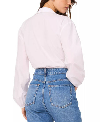 1.State - Faux-wrap Bodysuit