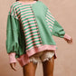 Bibi - Varsity Stripe Mix and Match Top