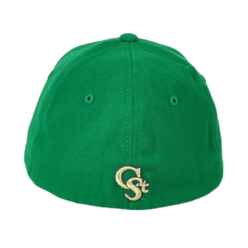 NCAA Zephyr Colorado State Rams Green Flex Fit Stretch Hat Cap