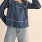 &Merci - Baby Doll Square Neck Blouse