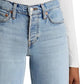 Re/Done - Mid Rise Wide Leg Jeans
