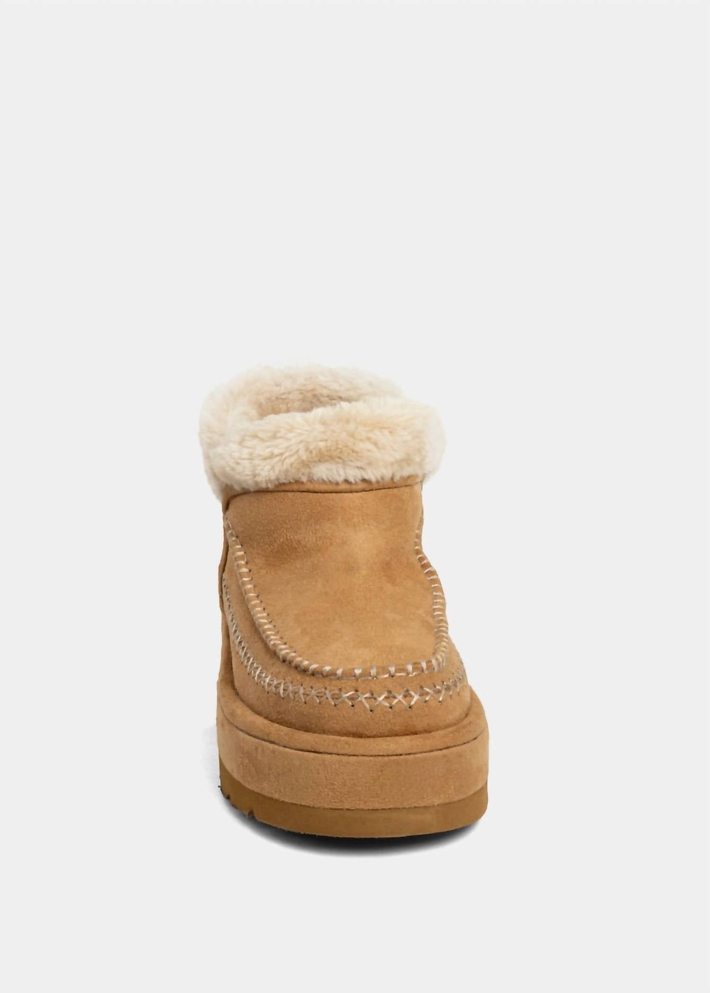 Shu Shop - Women's Ulla Faux Fur Lined Platform Booties