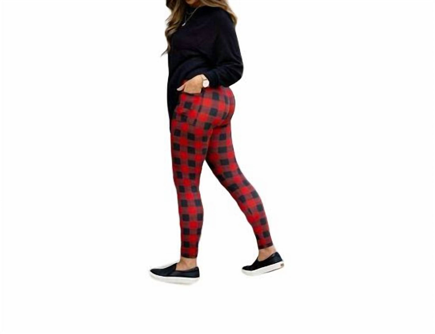 Julia Rose - Plaid Leggings