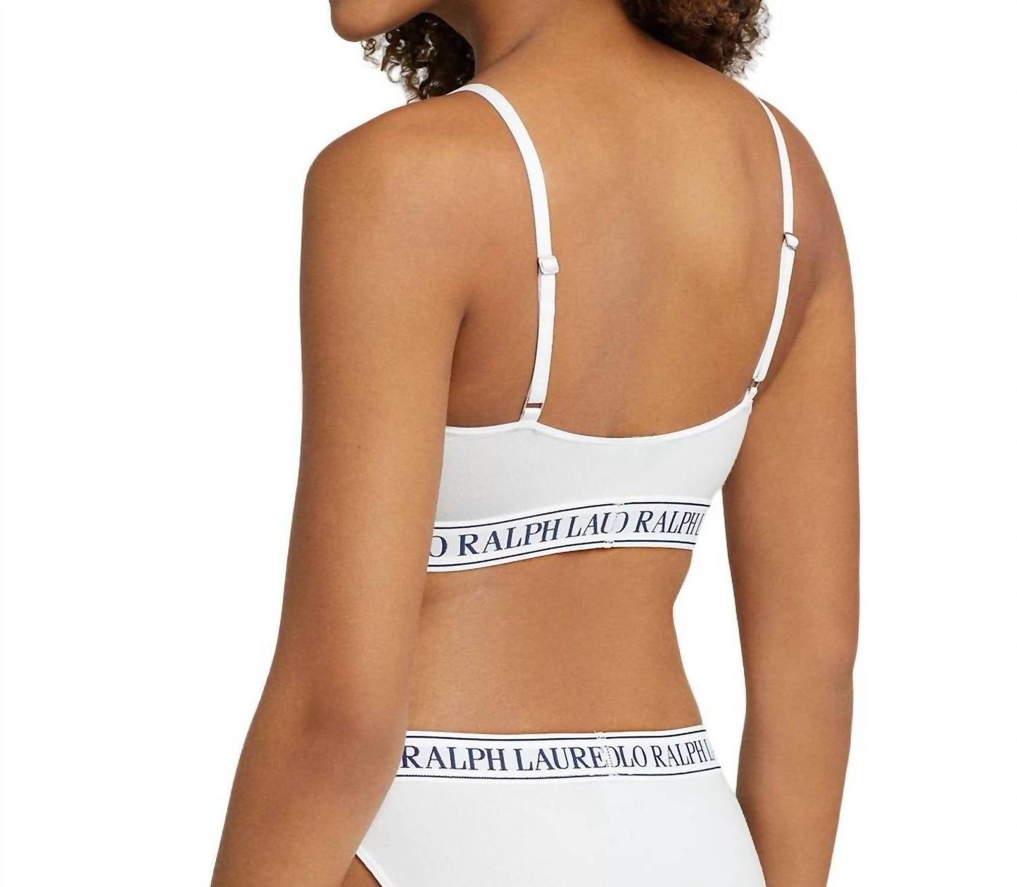 Polo Ralph Lauren - Repeat-Logo Cropped Scoopneck Tank