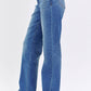 Judy Blue - Mid Rise Dad Jean With Release Hem