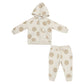 Angel Dear - Kid's French Terry Dot Hoodie And Jogger