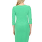 Joseph Ribkoff - Faux Wrap Ruched Bodycon Dress