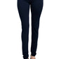 Alberto Makali - Mid Waist Belt Loop 5 Pocket Stretch Crepe Pant
