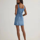Bella Dahl - Square Neck Button Mini Dress