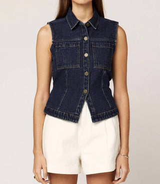 Cleobella - Colete Jeans Franka