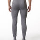 Stanfield's Masculino 2 Camadas Algodão Misto Térmico Cinza Tamanho Grande