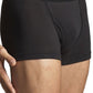 Pacote com 2 cuecas boxer masculinas Stanfield's, pretas, tamanho médio