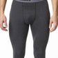 Calças compridas térmicas masculinas Stanfield's em mistura de lã merino, cinza, tamanho grande