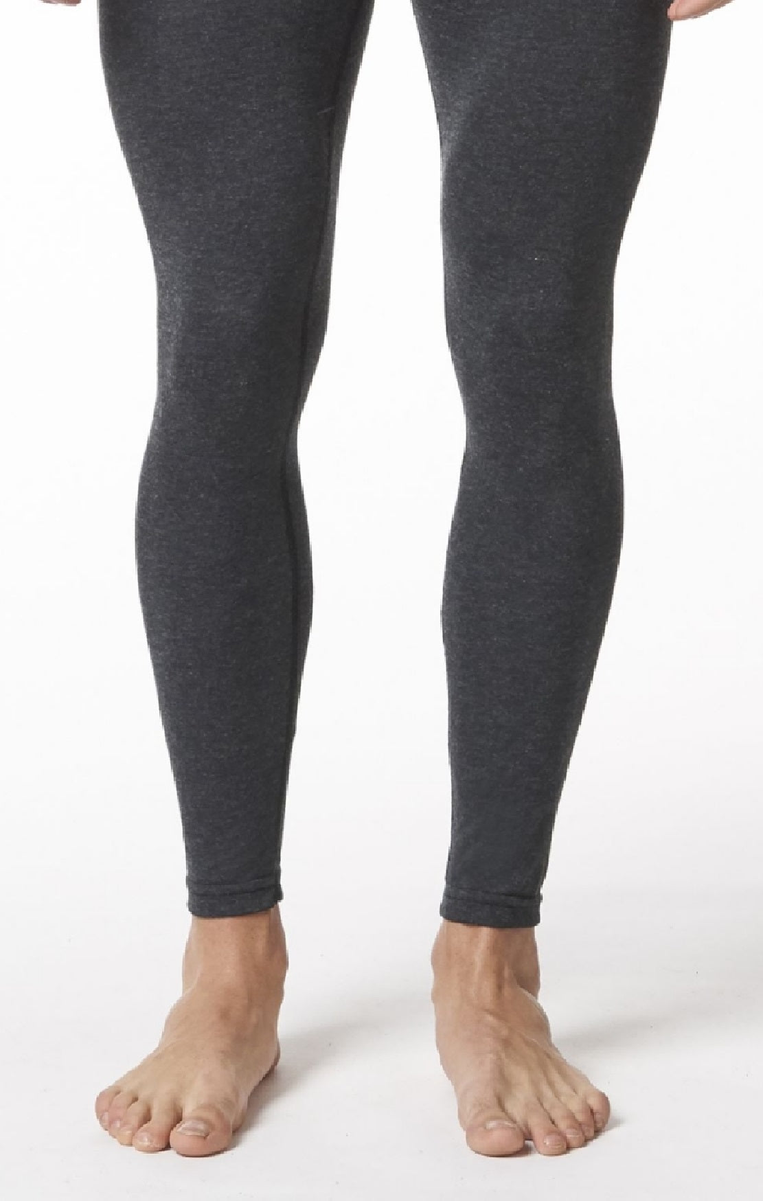 Calças compridas térmicas masculinas Stanfield's em mistura de lã merino, cinza, tamanho grande