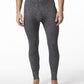 Stanfield's Masculino 2 Camadas Lã Merino Térmica Mistura Cinza Tamanho X-Grande