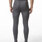 Stanfield's Masculino 2 Camadas Lã Merino Térmica Mistura Cinza Tamanho X-Grande