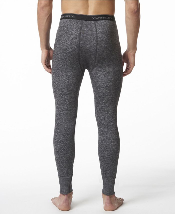 Stanfield's Masculino 2 Camadas Lã Merino Térmica Mistura Cinza Tamanho X-Grande