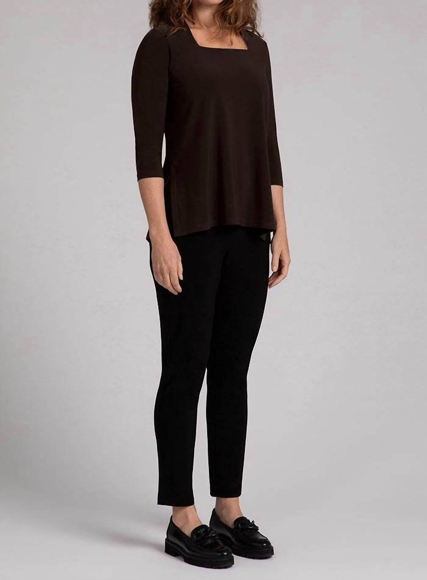 Sympli - Jersey Square Neck Top