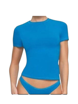 Skims - Camiseta sem costura macia e suave